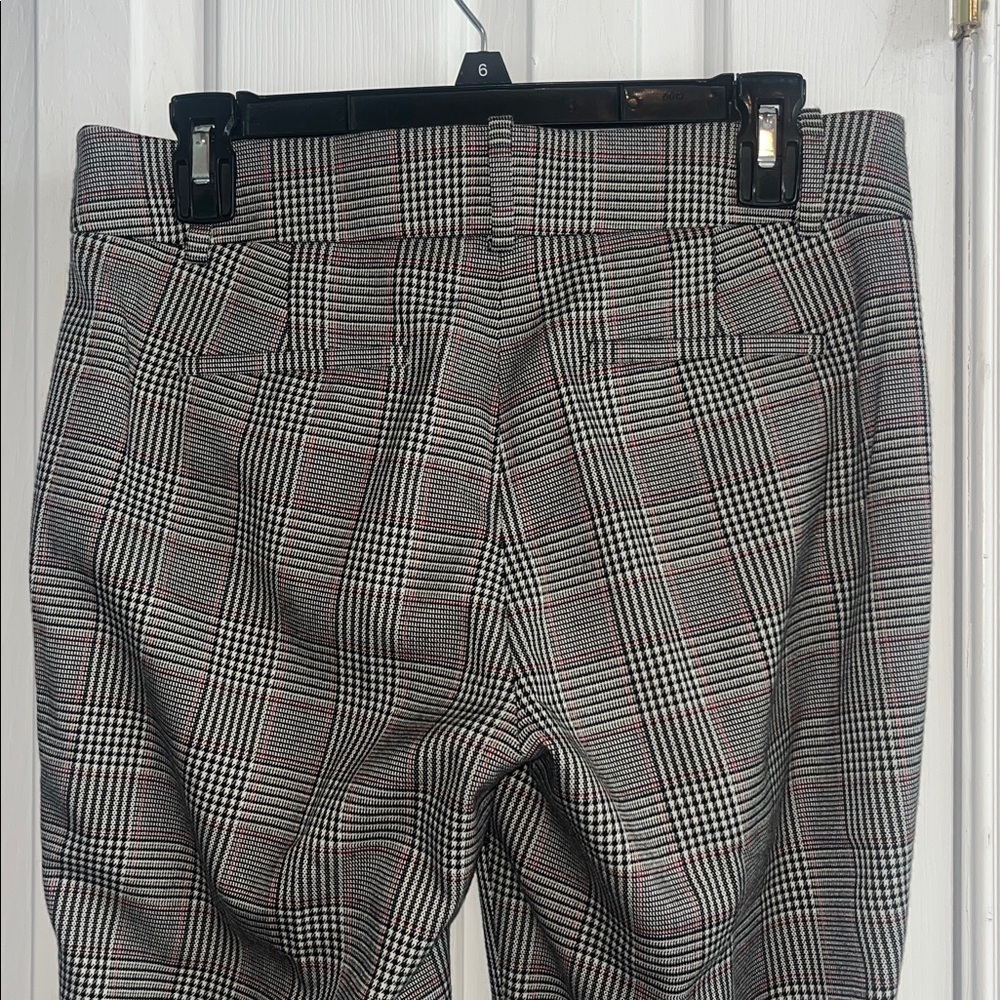 J. Crew Glen Plaid Ankel Pants Size 6P - Picture 4 of 8